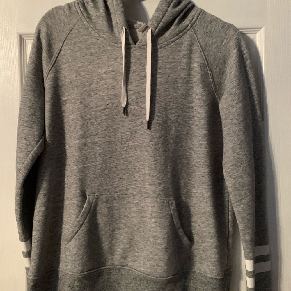 light gray hoodie